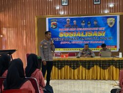 Tingkatkan Animo Pendaftaran SDM Polres Bima Laksanakan  Sosialisasi Penerimaan Anggota Polri  T.A. 2025 di SMAN 1 Woha
