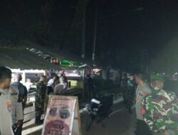 Cipta Kondisi Jelang Tahapan Pilkada Serentak, Polsek Monta Menggelar Patroli Gabungan.