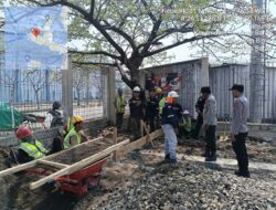 Polsek Kawasan Pelabuhan Laut Bima Gelar Patroli Rutin di Area Dermaga Pelabuhan Laut Bima