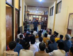 Sat Resnarkoba Polres Bima Kota Lakukan Pembinaan Rohani dan Sosialisasi kepada Tahanan Narkotika