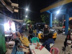 Jaga Kamtibmas Malam Hari, Sat Samapta Polres Bima Kota Intensifkan Patroli di Sejumlah Tempat