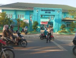 Sat Lantas Polres Bima Kota Antisipasi Kemacetan Melalui Kegiatan Rawan Pagi