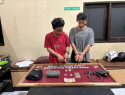 Dukung Asta Cita Presiden RI, Satresnarkoba Polres Bima Amankan Dua Terduga Pengedar Narkoba di Kampung Bebas Dari Narkoba Desa Nata