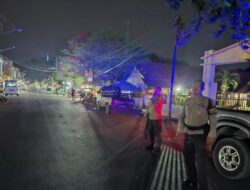 Pilkada Semakin Dekat dan Guankamtibmas Polsek  Woha Tingkatkan Patroli Malam Hari