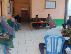 Cooling System, Bhabinkamtibmas Polsek Madapangga Temui Warga Binaan Imbau Pilkada Damai