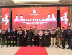 Kapolres Bima AKBP Eko Sutomo S.I.K.,M.I.K., Pimpin Langsung Pengamanan Debat Cabup-Cawabup Kabupaten Bima