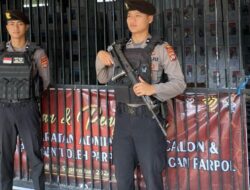 Satgas Preventif OMP Polres Bima, Perkuat Pengamanan di Gudang Logistik KPU