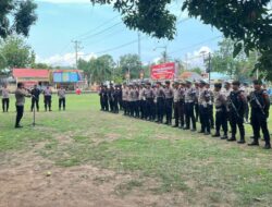 Siwas Polres Bima Kembali Monitoring Apel Persiapan dan Pengecekan Pasukan Operasi Mantap Praja Rinjani 2024