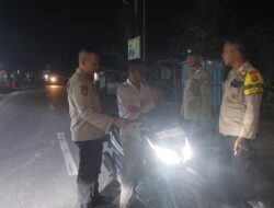 Cegah Guankamtibmas Menjelang Pilkada Serentak 2024, Polsek Monta Intensifkan Razia dan Sweeping