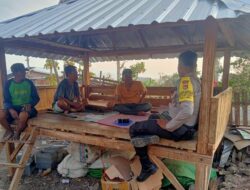 Cooling Sistem, Bhabinkamtibmas Polsek Donggo Imbau Warga Jaga Kamtibmas Jelang Pilkada