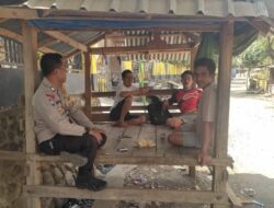 Menghitung Hari Menuju Pilkada, Bhabinkamtibmas Polsek Donggo Intensifkan Cooling System