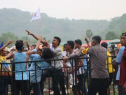 Kapolres Bima AKBP Eko Sutomo S.I.K., M.I.K., Pimpin Langsung Pengamanan Kampanye Pilkada Serentak 2024.