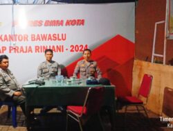 Polres Bima Kota Intensifkan Pengamanan di Kantor KPU dan Bawaslu Jelang Pilkada 2024