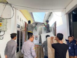 Polres Bima Kota Kawal Ketat Distribusi Logistik Kotak Suara Pemilukada 2024 ke Enam Kecamatan
