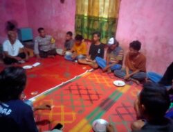 Pilkada Tinggal Menghitung Hari, Bhabinkamtibmas Polsek Monta Intensifkan Cooling System