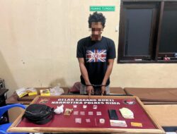 Nekad Transaksi Narkoba di Toilet Masjid Terduga Asal Desa Naru ini Dibekuk Satresnarkoba Polres Bima