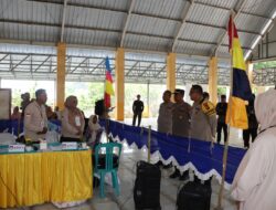 Kapolres Bima Kota Mobile Pastikan Situasi Kondusif Saat Pungut Hitung Pilkada Serentak 2024