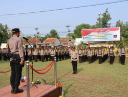 Pimpin Apel Serpas Pengamanan TPS Pilkada Serentak Kapolres Bima: Kami Siap Mengawal dan Mewujudkan Pilkada Damai