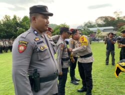 Kapolres Bima Kota Lepas 546 Personel untuk Pengamanan TPS Pilkada Serentak 2024