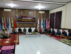 Kapolres Bima Hadiri Do,a Bersama di KPU Menyongsong Pilkada Serentak Yang Sejuk dan Damai