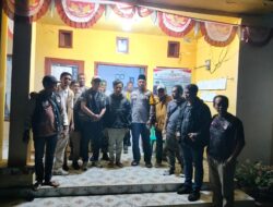 Kapolres Bima Pimpin Patroli Pengecekan TPS Bersama KPU dan Bawaslu Kabupaten Bima