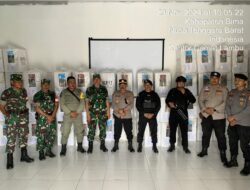 Personel Polres Bima Kota Laksanakan Pengamanan di Tingkat PPK Jelang Rekapitulasi Kecamatan