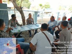 Polsek Kawasan Pelabuhan Laut Bima Gelar Kegiatan Jumat Curhat di Areal Pelabuhan Bima