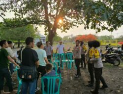 Srikandi Bhayangkara Cantik BKO Polda NTB di Polres Bima Laksanakan Patroli Dialogis Pasca Pencoblosan Suara Pilkada