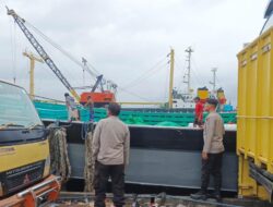 Polsek Kawasan Pelabuhan Laut Bima Imbau Nelayan Waspada Cuaca Ekstrem Saat Melaut