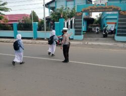 Sat Lantas Polres Bima Kota Gelar Rawan Pagi, Antisipasi Kemacetan dan Atur Lalu Lintas