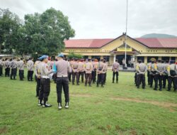 Kapolres Bima Lepas Pasukan BKO dari Polda NTB Usai Sukses Melaksanakan Pengamanan Pilkada Serentak 2024 di Kabupaten Bima