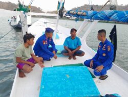 Cegah Guankamtibmas Diwilayah Perairan Teluk Bima, Satpolairud Polres Bima Gencar Melakukan Patroli Rutin