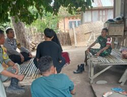 Cooling System Pasca Rapat Pleno Tingkat KPU, Bhabinkamtibmas Polsek Soromandi Imbau Warga Tidak Euforia dan Konvoi Berlebihan