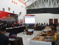 Pengamanan Ketat TNI-POLRI, Rapat Pleno Rekapitulasi Hasil Pilkada Kota Bima Berjalan Lancar