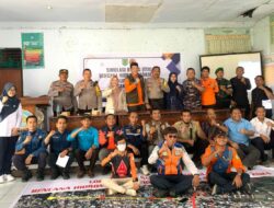 Kapolres Bima AKBP Eko Sutomo S.I.K., M.I.K., Diwakili Kasat Samapta menghadiri rapat apel simulasi Penanganan bencana alam Tahun 2024/2025.