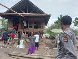 Polsek Soromandi Bantu Evakuasi 4 Korban Keracunan Ikan Jenis Buntal  dan Salah Satunya Meninggal Dunia