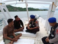 Sat Polairud Polres Bima Gelar Polmas Cegah Penyelundupan dan Imbau Nahkoda dan ABK Tetap Jaga Keselamatan Dalam Beraktivitas