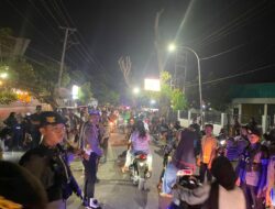 Pastikan Aman, Polres Bima Kota Gelar Patroli KRYD Antisipasi Kriminalitas