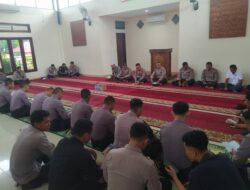 Binrohtal Rutin Polres Bima Kota, Wujudkan Personel Polri Humanis yang Penuh Empati dan Dedikasi