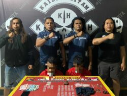 Gulung Dua Pengedar Narkoba, Tim Kaisar Hitam Gagalkan Jual Edar 38 Klip Sabu