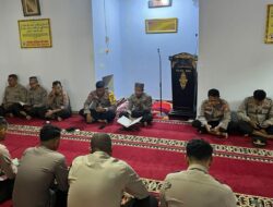 Pimpin Binrohtal Kapolres Bima AKBP Eko Sutomo S.I.K.,M.I.K. Membangun Kedisiplinan dan Karakter Moral Para Personel