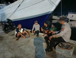 Polsek Kawasan Pelabuhan Laut Bima Laksanakan Patroli Rutin di Dermaga Pelabuhan Bima