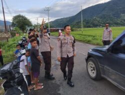Cegah Balapan Liar dan Tindak Kriminal Menjelang Berbuka Puasa, Polsek Monta Laksanakan Patroli Ngabuburit
