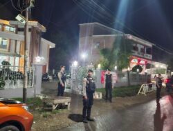 Satuan Samapta Polres Bima Laksanakan Patroli Pengamanan Sholat Taraweh di Kecamatan Bolo