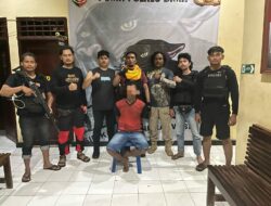 Kapolres Bima Kabupaten AKBP Eko Sutomo S.I.K.,M.I.K.,Pimpin Penangkapan DPO/ Buronan Kasus Pembunuhan di  Kecamatan Soromandi