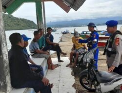 Satpolairud Polres Bima Laksanakan Patroli Pengamanan Ngabuburit di Wilayah Pesisir