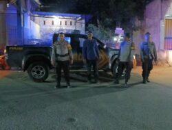 Mencegah Timbulnya Kerawanan Kamtibmas, Polsek Woha Laksanakan Patroli Menjelang Sahur Selama Bulan Ramadhan