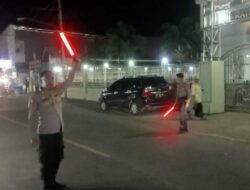 Pos PAM Operasi Ketupat Rinjani, Laksanakan Pengamanan Sholat Taraweh di Masjid Al-Amin Desa Rato