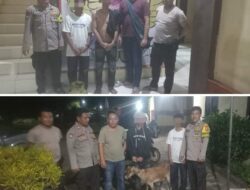 Gasak Satu Ekor Kambing dan Satu Tabung Gas Elpiji Dua Remaja ini Diamankan Polsek Monta