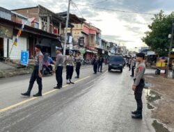 Mencegah Terjadinya Kemacetan dan Tindak Kriminal Jelang Berbuka Puasa Satgas Preventif Polres Bima Hadir Mengayomi